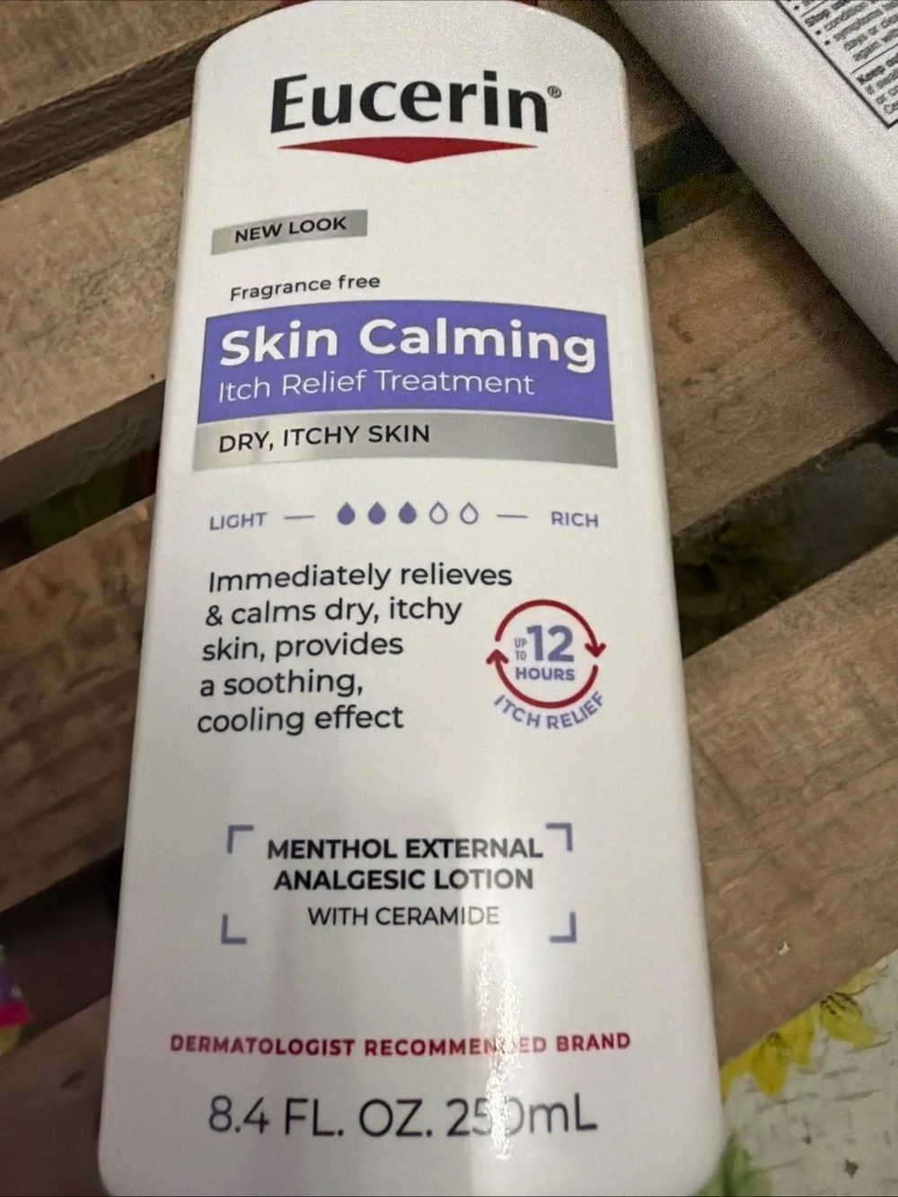 Eucerin Skin Calming Itch Relief Lotion -2 bottles